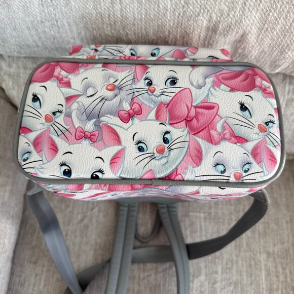 Loungefly Disney Aristocats Marie AOP Mini Backpack main image 6